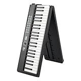 STRICH Digitalpiano 88 Tasten Klappbares E-Piano in voller Größe mit halbgewichteten...