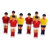Alipis 8 Stück Teiliges Ersatz Tischfußballspieler aus Langlebigem Robuste für Tischkicker...