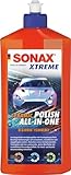 SONAX XTREME Ceramic Polish All-in-One (500 ml) Fahrzeugpolitur beseitigt Verkratzungen auf...