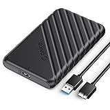 ORICO 2,5 Zoll Festplattengehäuse mit USB 3.0 Kabel Werkzeugloses Externes HDD Gehäuse für 2,5...