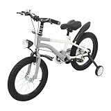 HUOMMGS Kinderfahrrad 16 Zoll Kinder Fahrrad für ab 5-8 Jahre Höhenverstellbar Jugend Fahrrad...