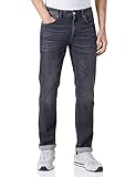 Tommy Hilfiger Herren Straight Denton STR Milo Black Jeans, 34 W/30 L
