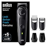 Braun Barttrimmer Series 5, Bartschneider und Trimmer Herren, mit ultrascharfer Klinge, 40...