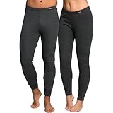 2er Pack Thermohose Lange Unterhosen Herren Thermo Baumwolle M L XL XXL 3XL