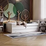 KOBI Kinderbett Max | 160x80 | mit Schublade, Matratze, Gestell | Bett für EIN Mädchen und einen...