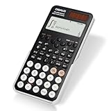 OSALO Wissenschaftlicher Taschenrechner 252 Funktionen, 2-zeiliges geschriebenes Display mit...