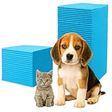 Ale-commerce 100 Stück Trainingspads für Hunde 60 x 90 cm Hundetoilette Inkontinenz Bettunterlage...