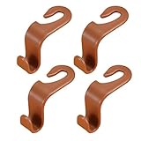 4 Stück Kopfstützen Auto Haken, für FIAT Panda Classic/Pandazzurri/Panda City Cross 2000-2023...