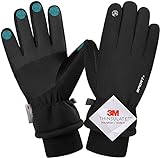 wasserdichte Winterhandschuhe, 3M Thinsulate Warme Touchscreen Handschuhe für Herren und Damen,...