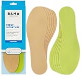 Bama Fresh Ultrathin Unisex Schuh-Einlegesohlen, Frische-Sohlen ultradünn, dermatologisch getestete...