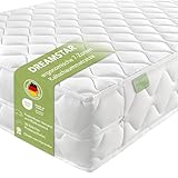 DREAMSTAR Ergo Flex XXL Duo I ergonomische 7-Zonen Kaltschaummatratze I 22 cm hoch I Öko-Tex...