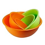 5-teilig Salatschüssel, Rührschüsseln. 5 durchmesser 14-18 - 23-26 - 30 cm. Geeignet für...