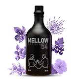 Mellow54 Handgemachter Dry Gin mit Lavendel & Beeren Geschmack – Premium Produkt aus 9 Botanicals...
