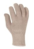 texxor (300 Paar) Handschuhe Grobstrickhandschuhe BAUMWOLLE/POLYESTER 300 x rohweiß 11