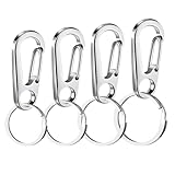 Hundeband Anhängerhalter,4-teilige Schnellclip Pet Platte Schnalle für Halsbänder,Hund Katze...