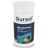 Duraol® 1kg Chlor Mini Multitabs 5 in 1, 20g Mini Chlortabletten für Pool - langsamlösliche...