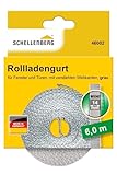 Schellenberg 46002 Rolladengurt 14 mm x 6,0 m System MINI, Rollladengurt, Gurtband, Rolladenband,...