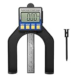 Tiefenmesser 0-85mm Hochgenaue LCD-Digitalanzeige Schiebesattel Messschieber Lineal Höhen- und...