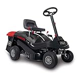 Scheppach Benzin Rasentraktor Aufsitzmäher MR224-61 | 6,8PS | Schnittbreite 61cm | 5-Fach...