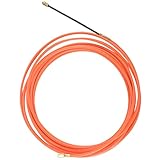 Nettoppo 4Mm 5 Meter Orange Fuehrungs Vorrichtung Nylon Elektrische Kabel Push Pullers Kanal...