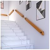 Handläufe Für Treppen,Treppengeländer Innen Und Außen,Buche Holz Handlauf, Rutschfeste...