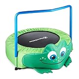 HyperMotion, Kindertrampolin - Frosch, 36' / 90 cm, Garten- und Heimtrampolin, Gartentrampolin für...