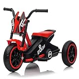 Go-Kart für Kinder, 3-Rad-Tretauto, Kinder-Dreirad, hochpräzise Technologie, Gummirad,...