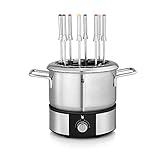 WMF Lono Fondueset für 8 Personen, Fondue elektrisch, 1400 W, Temperaturregulierung,...