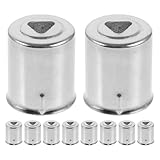 GARIOUANS 10 Stück Dreieckige Magnetronkappen aus Eisen für Mikrowellen Bruchfest Einfache...