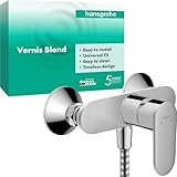 hansgrohe Vernis Blend - Duscharmatur Aufputz für 1 Verbraucher, Mischbatterie Dusche,...