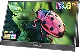 Portable Monitor, 15.6 Zoll Mobiler Monitor, FHD 1080P Tragbarer Monitor mit Lautsprecher, Portabler...