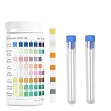 SongBuydn 102 Stück Teststreifen Aquarium, Aquarium Zubehör für Wasserqualität, Wassertest...