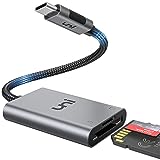USB C auf SD/MicroSD 2in1-Kartenleser, uni USB Typ C [Thunderbolt 3] SD-Adapter OTG, kompatibel für...