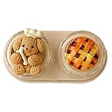 FOLODA Lvovely Design Kontaktlinsenbehälter Mit Schublade Zum Öffnen Und Entfernen des Saugnapfes...