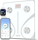 RENPHO Körperfettwaage Bluetooth Digital Personenwaagen Körperanalysewaage mit App Smart Waage...