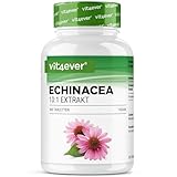 Echinacea 500 mg - 365 vegane Tabletten - Natürliches Echinacea Extrakt 10:1 - Hochdosiert - Ohne...
