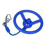 PartyKindom Lenkrad Schaukelgriff Fitnessring Indoor Trainingsgriff für Arm und Handstärkung...