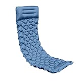 Podazz Ultraleichte, selbstaufblasbare Camping-Matte, Camping-Luftbett, extra 10 cm dick, Isomatte...