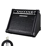 Coolmusic DM30 AMP 30 Watt Elektronischer Drumverstärker Keyboard-Verstärker mit Aux In und...