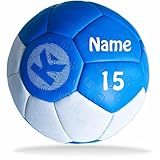 Kempa Handball Spectrum Synergy Primo blau/weiß Größe 0 personalisiert mit Aufdruck Name und/oder...