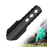 mizikuu Ultraleicht Schaufel Titan, Mini Gartenschaufel Outdoor Gezackte Campingschaufel Tragbare...
