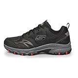 Skechers Herren Hillcrest Sneaker, Schwarz, 43 EU
