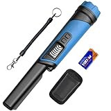 DR.ÖTEK Pinpointer Metalldetektor, IP68 Wasserdicht, 360° Suchen Handheld Pin Pointer mit...