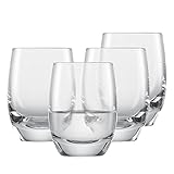 SCHOTT ZWIESEL Schnapsglas For You (4er-Set), zeitlose Shotbecher für Schnaps, spülmaschinenfeste...