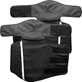 Cokomono Motorrad Kniewärmer Winter, Winddichte & Wasserdichte Beinlinge mit Reflektor,...