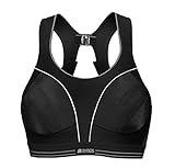 Shock Absorber Damen Ultimate Run Sport-BH, Schwarz, 75E