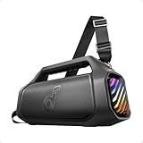 soundcore Boom 2 Plus Outdoor Lautsprecher, 140W, 2+2 Channel, BassUp 2.0, 20h, Schnellladung, IPX7...