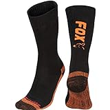 FOX Black/Orange Thermolite Long Sock 6-9 EU 40-43