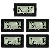 Thlevel Luftfeuchtigkeitsmesser Thermometer Hygrometer Mini Digital Temperatur Zimmerthermometer...