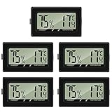 Thlevel Luftfeuchtigkeitsmesser Thermometer Hygrometer Mini LCD Digital Temperatur Zimmerthermometer...